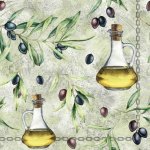 Serviette - Black Olives 33X33CM