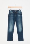 Guess Denim Straight Fit Pants - Dark Indigo Galaxy Wash