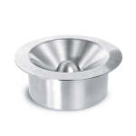 Dome Tapping Stainless Steel Ashtray - Mary