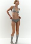 3 Pack Lace-trimmed Hipster Briefs - Multi