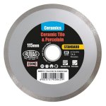 Tile Diamond Blade Standard Tile Cutting Blade - Pack Of 3 115MM