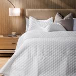 Moss Premium Cotton Quilt White - King 250X270CM