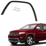 Fione Wheel Fender Flares Replacement Compatible With Jeep Grand Cherokee 2011-2016 Left Driver Sides Wheel Arch Fender Cover Tr