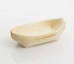 185MM Bamboo Boats - 10PK