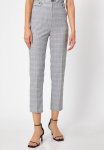Checkered Trousers - Grey