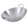 Wok 32X9.5CM Aluminium With 2 Handles Chinese Style