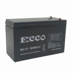 BY053 Ecco – Gp Battery Sealed Lead Acid 12V 7.5 Amps Large Terminal