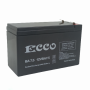 BY053 Ecco – Gp Battery Sealed Lead Acid 12V 7.5 Amps Large Terminal