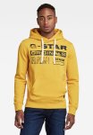 G-star Raw Originals Hooded Sweat Ls Mu Heavy Hodson Sweat Ub - Gold