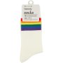 Clicks Trendy Rainbow Stripe Socks 7-11