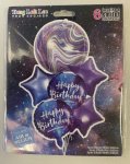 Happy Birthday Purple Balloon Pack