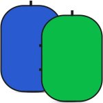 GREE N & Blue 150X200CM Folding Collapsible Backdrop