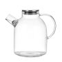 1.5L Glass Kettle With Stainless Steel Lid