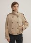 Funnel Neck Trench Coat