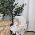 Car Seat Cover Watercolour Safari On The Road