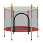 Smte Indoor outdoor MINI Trampoline Red With Keychain
