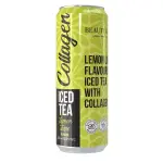 Beauty Iced Tea With Collage Lemon Lime
