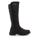 Pierre Cardin Manet Long Boot With Fur Line - Black - 8