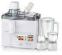 4 In 1 Juice Extractor 400 W Food Processor White