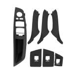Car Standard Version Inside Doors Handle Pull Trim Cover 5141 7225 873 For Bmw F10 F18 Left Driving Black