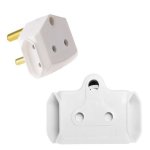 Bu Pack 5 X 3 Way Adaptor 1X16AMP 2X5AMP 2 Pin