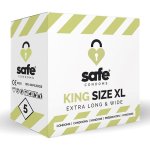 Safe - Condoms King Size XL Extra Long & Wide 5 Pcs