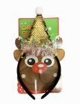 Christmas Hat Alice Band