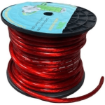 35MM2 Battery Power Cable 50M Roll - Red SOL35MMBC50MRD