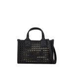K skuare Small Tote Bag -black nickel