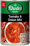 Rhodes Tomato And Onion Mix Vegetables
