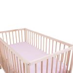 Xoxo Baby Pink Fitted Sheet Large