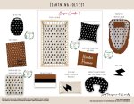 Cot Duvet Bedding Lightning Bolt