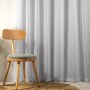 Capri Taped Sheer Curtain - Silver - 270X218CM