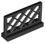 Parts Fence - 1 X 4 X 2 3185 - Black