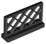 Parts Fence - 1 X 4 X 2 3185 - Black