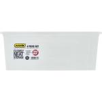 Addis Clearly Neat Storage Box 4PC Set