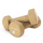Neoprene Coated Dumbbell Hand Weight Sets Of 2 - Multiple Weight Options With 15 Colors Anti-roll Anti-slip Hexagon Shape