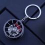 Brake 360 Rotating Creative Car Keychain Pendant Car Key Chain Decoration Car Culture Pendant