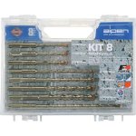 Alpen Drill Bit Set Sds Plus 8PC In Plastic Carry Case