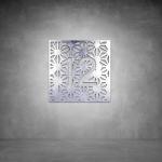 House Number D07 - 300 X 300 Matt Gold No