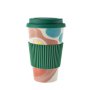 - Kyra Bamboo Fibre Travel Mug Abstract