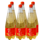Kwt Peach Mocktail Drink 1 L 6 Pack Pet