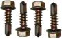 Solarix Hexagon Head Self Tapping Screw Pack Of 4