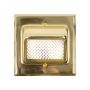 - Foot Light Indoor Recess Satin - Brass