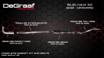 Isuzu Mu-x 3.0TD 2021 Onward Bobw DeGraaf Performance Exhaust For