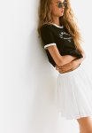 Text-motif T-Shirt - Black le Marais