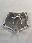 12-18 Mnths Sage Muslin Retro Shorts