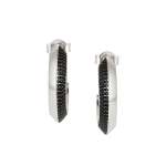 Large Aurea Earrings In Sterling Silver