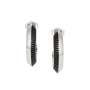 Large Aurea Earrings In Sterling Silver