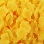 1000 Pcs Artificial Wedding Rose Petals Flowers Wedding Decorations Orange